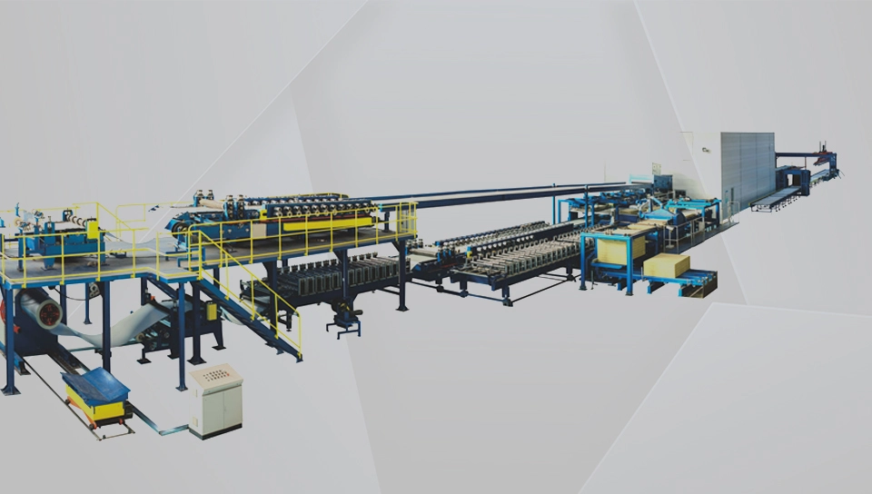 Rockwool Continuous Sandwich Panel Production Line