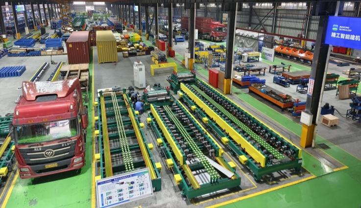 wall panel production line